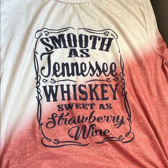 Amazon Essentials Tops - Amazon Essentials Smooth as Tennessee Whiskey Red and Cream Long Sleeve Tee